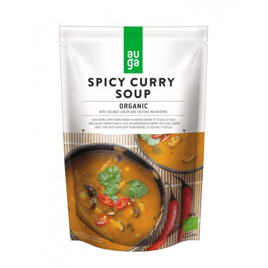 Auga Pikáns curry leves kókusszal és shiitake gombával BIO
400 g