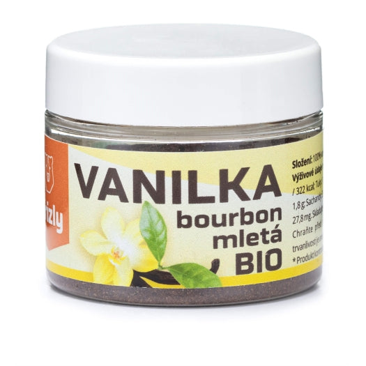 Őrölt Bourbon vanília BIO
20 g