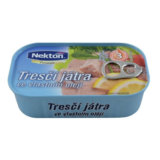 Válogatott tőkemáj saját olajában MSC EO
115 g