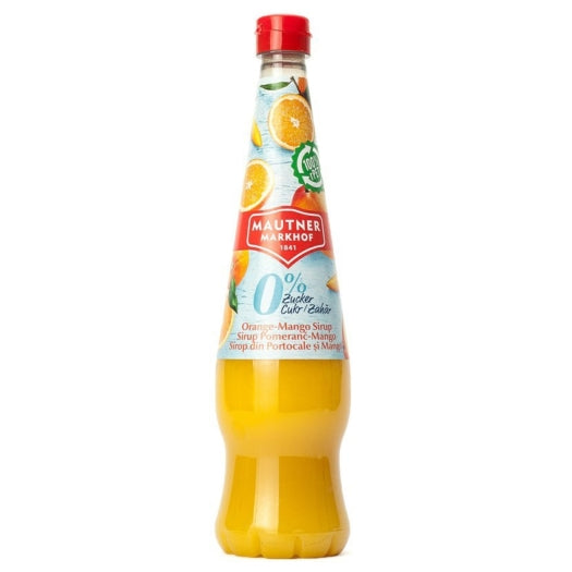 Szirup 0% cukor narancs és mangó
                    700 ml